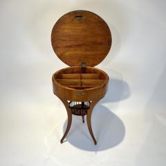 Biedermeier Sewing Table Cherry Wood South Germany circa 1820 - 3863637