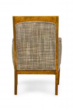 Biedermeier Square Back Birch Armchair - 4640130
