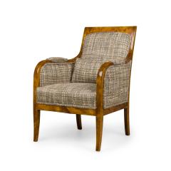 Biedermeier Square Back Birch Armchair - 4693648