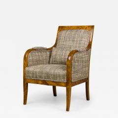 Biedermeier Square Back Birch Armchair - 4693711