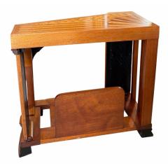 Biedermeier Style Austrian Art Deco Inlaid Console Table - 4439781