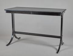 Biedermeier Style Black Lacquer Table - 4282663