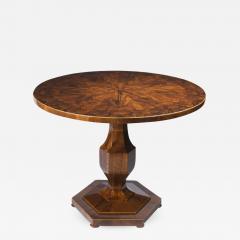 Biedermeier Tilt Top Pedestal Table - 497013
