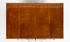 Biedermeier Two Drawer Chest With Unique Lacquered Leaf Design - 4586994