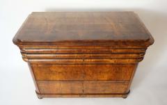 Biedermeier Walnut Commode or Chest of Unusual Form - 1013764