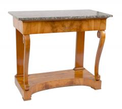 Biedermeier Walnut Console Table c 1820 - 3478714