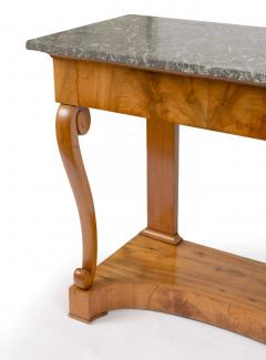 Biedermeier Walnut Console Table c 1820 - 3478718