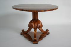 Biedermeier Walnut Salon Table Vienna c 1825  - 3466929