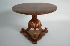 Biedermeier Walnut Salon Table Vienna c 1825  - 3466934