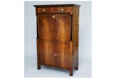 Biedermeier Walnut Secretaire Austria c 1825 30  - 3497218