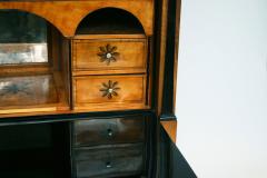 Biedermeier Walnut Secretaire Austria c 1825 30  - 3497219