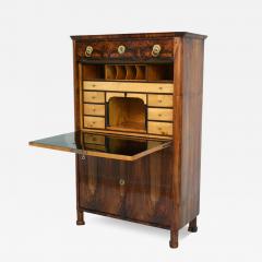 Biedermeier Walnut Secretaire Vienna c 1825  - 3452949