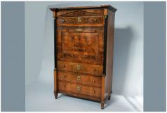 Biedermeier Walnut Secretaire Vienna c 1825  - 3508710