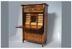 Biedermeier Walnut Secretaire Vienna c 1825  - 3508711