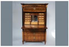 Biedermeier Walnut Secretaire Vienna c 1825  - 3508713