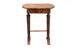 Biedermeier Walnut Side Table Vienna c 1825  - 3510327