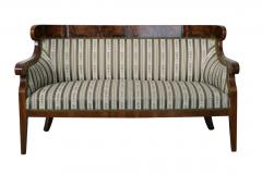 Biedermeier Walnut Sofa Vienna c 1825 30  - 3508529