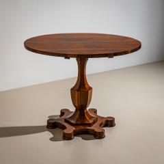 Biedermeier Walnut Tilt Top Center Table circa 1830 40 - 4702295