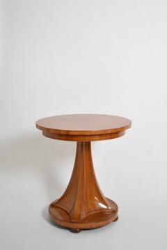 Biedermeier style pedestal table XIXth c  - 4695708