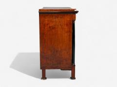 Biedermier Cherry Wood Bronze Ebonized Wood Cabinet Germany 19th c  - 4399502