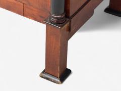 Biedermier Cherry Wood Bronze Ebonized Wood Cabinet Germany 19th c  - 4399503