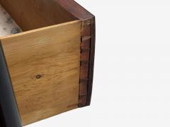 Biedermier Cherry Wood Bronze Ebonized Wood Cabinet Germany 19th c  - 4399504