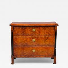 Biedermier Cherry Wood Bronze Ebonized Wood Cabinet Germany 19th c  - 4400966