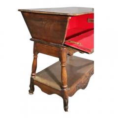 Big Antique French Country Dough Bin Table - 3662608