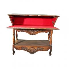 Big Antique French Country Dough Bin Table - 3662610