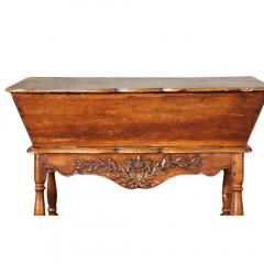 Big Antique French Country Dough Bin Table - 3662617
