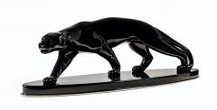 Big Art Deco Panther Black Lacquer France Paris circa 1940 - 1190333