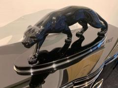 Big Art Deco Panther Black Lacquer France Paris circa 1940 - 1190351