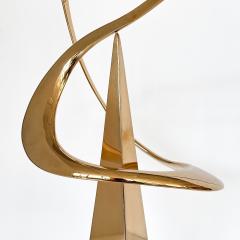 Bill Keating Bill Keating Large Bronze Kinetic Abstract Sculpture - 3242102