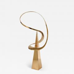 Bill Keating Bill Keating Large Bronze Kinetic Abstract Sculpture - 3242637