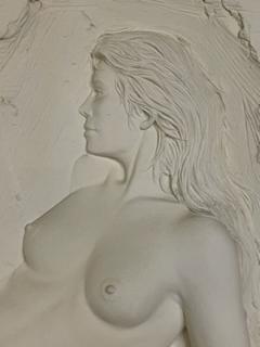 Bill Mack 3D Figural Wall Sculpture Reflection Monumental in Size Nude - 2558308