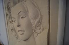 Bill Mack Bas Relief of Marilyn Monroe by Bill Mack - 2327808