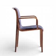 Bill Stephens Bill Stephens for Knoll Mid Century Bentwood Dining Chairs Set of 8 - 4472891