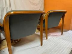 Bill Stephens Pair Of Bill Stephens For Knoll Lounge Chairs - 4014152