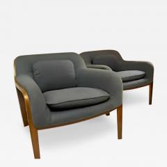Bill Stephens Pair Of Bill Stephens For Knoll Lounge Chairs - 4015336