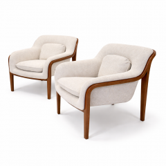 Bill Stephens Pair of 1315 Lounge Chairs by Bill Stephens for Knoll - 4569611