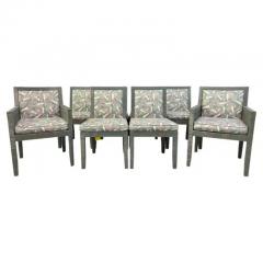 Billy Baldwin Exquisite Set of Eight Dining Chairs by Billy Baldwin for Bielecky Brothers - 3303688