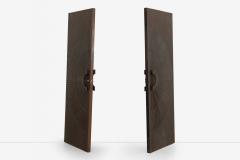 Billy Joe McCarroll and David Gillespie Bronze Brutalist Heroic Sunburst Doors - 3842417