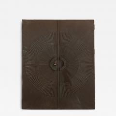 Billy Joe McCarroll and David Gillespie Bronze Brutalist Heroic Sunburst Doors - 3845616