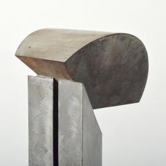 Billy Lee Large Brushed Steel Sculpture - 2546833