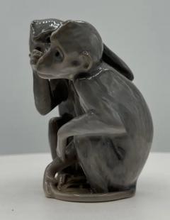 Bing Grondahl porcelain Monkey Figurines - 3808123