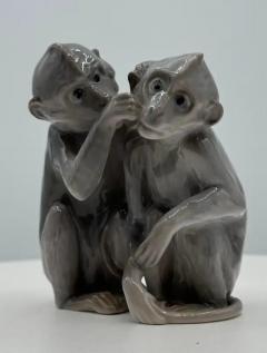 Bing Grondahl porcelain Monkey Figurines - 3808131