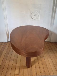 Biomorphic Mahogany Coffee Table North Shore Massachusetts c 1948 Studio - 4570820