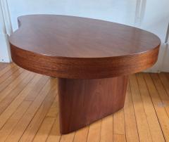 Biomorphic Mahogany Coffee Table North Shore Massachusetts c 1948 Studio - 4570824