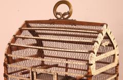 Bird Cage In Bone And Wood 19 Century - 2223547