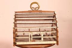 Bird Cage In Bone And Wood 19 Century - 2223550